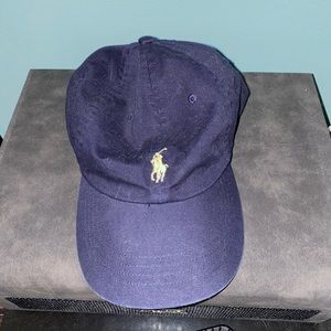 Navy Blue Polo Hat